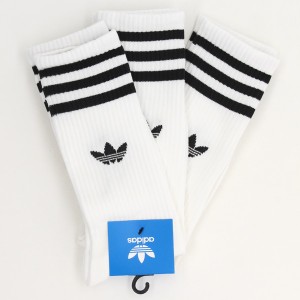 アディダス オリジナルス（adidas originals）/adidas Originals/アディダスオリジナルス/ソリッドクルーソックス 3足組