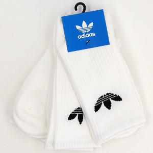 アディダス オリジナルス（adidas originals）/adidas Originals/トレフォイル クッション クルーソックス 3足組