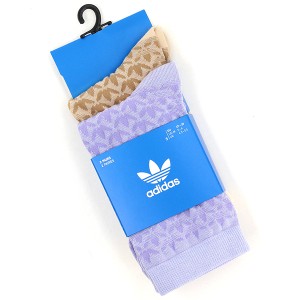 アディダス オリジナルス（adidas originals）/adidas Originals/アディダスオリジナルス/モノグラム クルーソックス 2足組