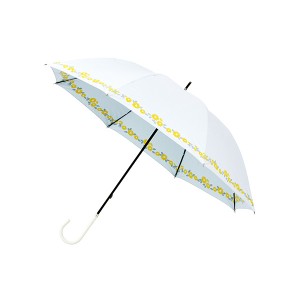 マブ（mabu）/晴雨兼用傘ヒートカットショート(8本骨、遮光、遮熱、UV、日傘、白生地、かわいい、デザイン)