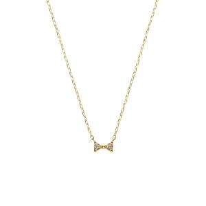 Vendome Aoyama リボン ネックレス ダイヤモンド ネックレス（GJAN036940DI）｜ネックレス