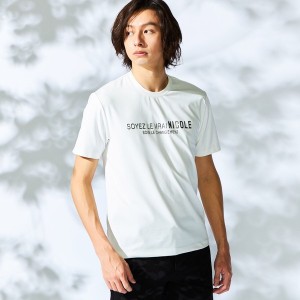 ハイダウェイ（HIDEAWAYS）/メタルジェルプリント半袖Tシャツ