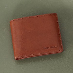 モノコムサ（MONO COMME CA）/イタリアンレザー ２つ折り財布
