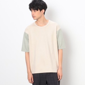 コムサコミューン（COMME CA COMMUNE）/フェイクスエード Ｔシャツ