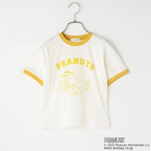 【NEW】ビー ルーム/【PEANUTSコラボ】アソートスポーツリンガー半袖Tシャツ