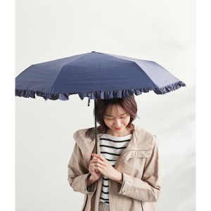 ロペピクニックパサージュ（ROPE’ PICNIC PASSAGE）/【Wpc．別注】晴雨兼用/遮光クラシックフリル折り畳み傘