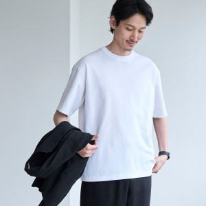 コーエン（coen）/【RONEL】PLATINGワイドクルーネックTシャツ