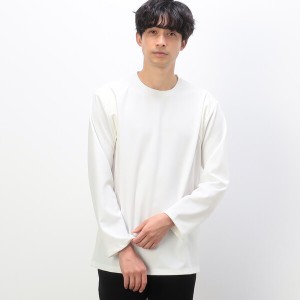 コムサイズム（COMME CA ISM）/フェイクレザー コンビデザイン Ｔシャツ