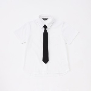 コムサイズム/ネクタイ付き半袖シャツ(100−130cm)