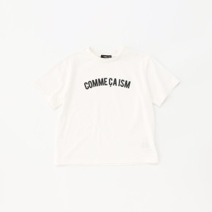 コムサイズム（COMME CA ISM）/ロゴプリント　半袖Tシャツ