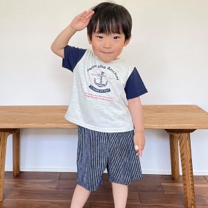 コムサイズム（COMME CA ISM）/半袖Tシャツ・ハーフパンツ入りギフトセット(80−90cm)