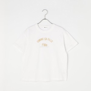 コムサ・フィユ（COMME CA FILLE）/〔 140cm〜 〕 天竺 三本針半袖Tシャツ