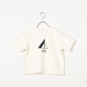 コムサ・フィユ（COMME CA FILLE）/ダンボールニット ヨットプリントTシャツ