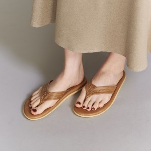 ビューティ＆ユース ユナイテッドアローズ（BEAUTY&YOUTH）/＜ISLAND SLIPPER＞レザー トングサンダル