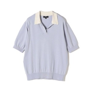 【NEW】シップス/Ｐｒｉｍａｒｙ　ＮａｖｙＬａｂｅｌ：〈手洗い可能〉シーアイランドコットンポロプルオーバー