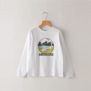 シップス（SHIPS）/SHIPS KIDS:80〜90cm / 恐竜 UV プリント 長袖 TEE