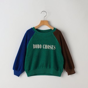 シップス（SHIPS）/BOBO CHOSES:100〜130cm / COLOR BLOCK SWEAT SHIRT