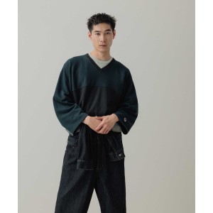 アダムエロペ（ADAM ET ROPE’）/《別注》【Champion / チャンピオン】REVERSE WEAVE HOCKEY SWEATS