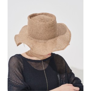 イエナ（IENA）/【La Maison de Lyllis/メゾンドリリス】HINOKI frill brim hat