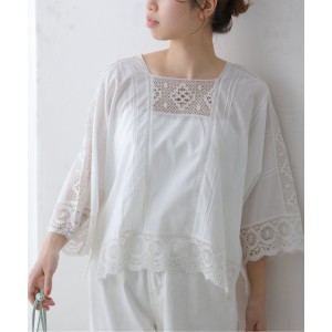 ラ トータリテ（La TOTALITE）/【ne Quittez pas/ヌキテパ 】CAMBRIC*LACE TOP