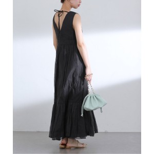 ラ トータリテ（La TOTALITE）/【MARILYN MOON/マリリンムーン】sheer starched cotton dress