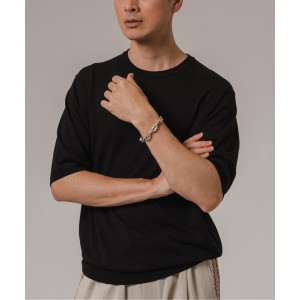 エディフィス（EDIFICE）/シルクミックス ニットTシャツ