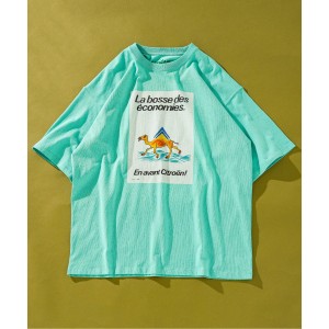 417 エディフィス（417 EDIFICE）/SAVIGNAC (サビニャック) 別注 French Company プリント Tシャツ