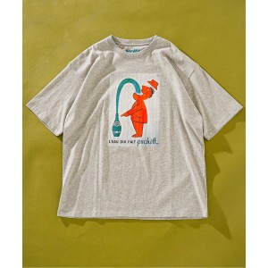 417 エディフィス（417 EDIFICE）/SAVIGNAC (サビニャック) 別注 French Company プリント Tシャツ2