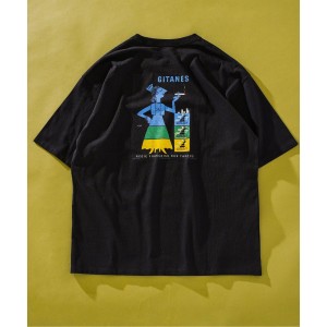 417 エディフィス（417 EDIFICE）/SAVIGNAC (サビニャック) 別注 French Company プリント Tシャツ