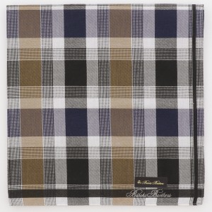 ブルックス ブラザーズ（Brooks Brothers）/【48×48cm】先染めハンカチ（メンズ）（ブルックス ブラザーズ/Brooks Brothers）