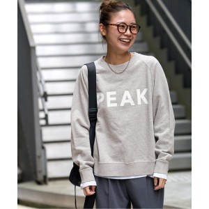 ジャーナルスタンダード レリューム（JOURNAL STANDARD relume）/別注【Snow Peak】*REL Recycled Cotton Sweat CN：スウェット