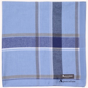 アクアスキュータム（AQUASCUTUM）/【48×48cm】先染めハンカチ （メンズ）（Aquascutum）