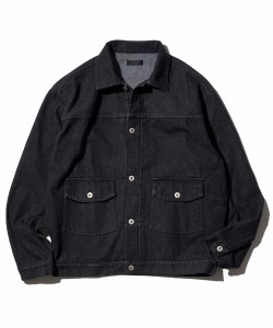 アドポーション（ADPOSION）/12．5oz ビッグシルエットデニムジャケット