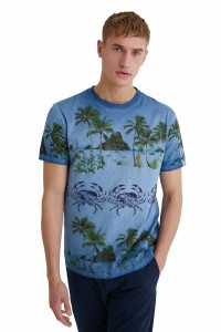 デシグアル（Desigual）/メンズ Tシャツ半袖 VICTOR