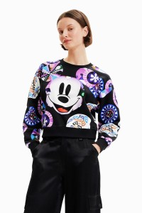 デシグアル（Desigual）/ミッキーマウス ショートスウェットシャツ