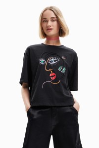 デシグアル（Desigual）/フェイス 半袖Tシャツ