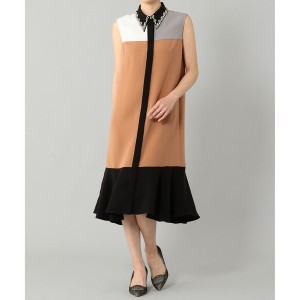 グレースコンチネンタル（GRACE CONTINENTAL）/カラーブロックシャツドレス