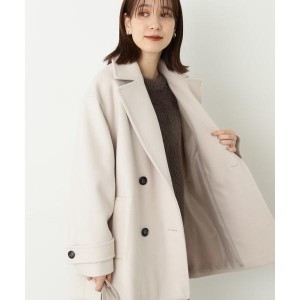 エヌ ナチュラルビューティーベーシック（N．Natural Beauty Basic*）/テックメルトンオーバーサイズPコート《S Size Line》