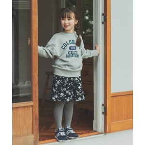 【NEW】アーバンリサーチ ドアーズ（URBAN RESEARCH DOORS）/花柄コーデュロイフレアキュロット(KIDS)