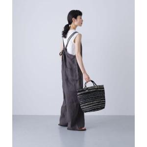 2025 春夏新作 かぐれ kagure 新品 リネンサロペット＊ベージュ