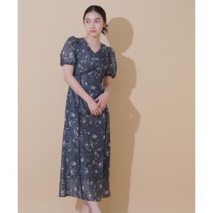 ジル バイ ジル スチュアート（JILL by JILL STUART）/◆ドローイングフラワープリントワンピース