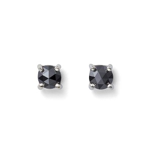 エステール（ESTELLE）/プラチナ ブラックダイヤモンド ピアス（0．3ct）