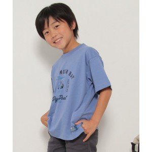 イッカ（ikka）/USAコットン サーフテイストプリントTシャツ（120?160cm）