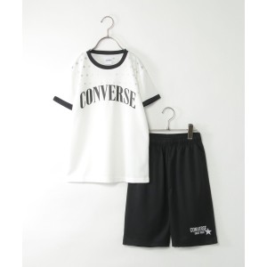 イッカ（ikka）/【吸水速乾／2点セット】CONVERSE コンバース パールプリントセットアップ（130?160cm）