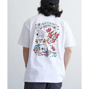 ヴァンスエクスチェンジ/VISION STREET WEAR ヴィジョンストリートウェア タトゥーグラフィックTシャツ