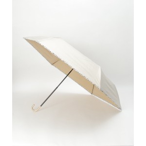 LBC（LBC）/Wpc． 遮光 アニマルパイピング ミニ傘 折りたたみ傘 日傘