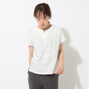 【NEW】インディヴィ/「S」サッカーボザムカットソー