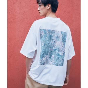 ザ ショップ ティーケー（THE SHOP TK）/ボタニカルプリント半袖Tシャツ