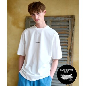 ドレステリア（DRESSTERIOR）/【Safari5月号掲載】【接触冷感／UVカット機能】BACK BREEZE TECH ロゴTシャツ