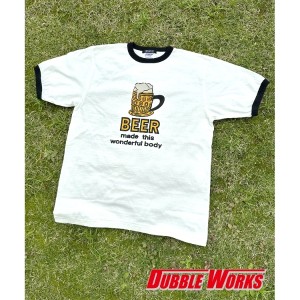 【NEW】ドレステリア（DRESSTERIOR）/【DRESSTERIOR別注】DUBBLE WORKS（ダブルワークス）BEER Tシャツ